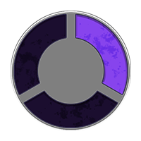 シンプル,円形,紫,ゲージ,アイコン